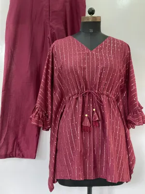 Short Kaftan CO-ORD Set