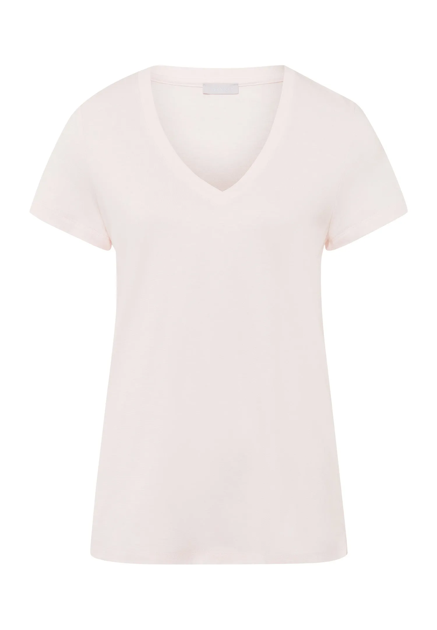 Sleep And Lounge V-Neck T-Shirt | Pink Mauve 77876-1351