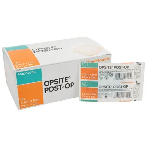 Smith & Nephew 66000716 Opsite Post-Optransparent Waterproof Dressing With Absorbent Pad 35cm x 10cm