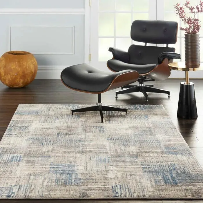 Solace SLA03 Ivory/Grey Rug