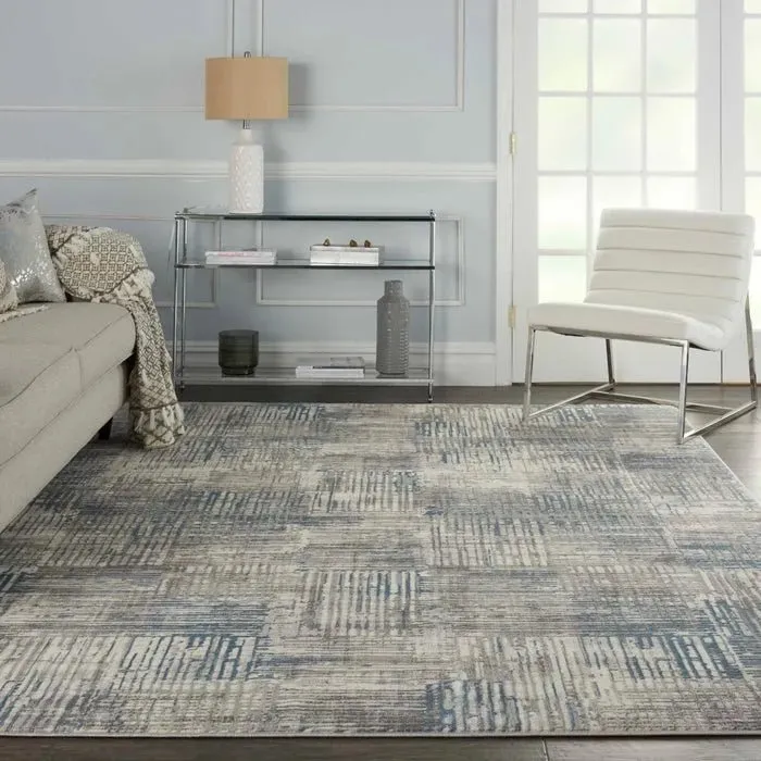 Solace SLA03 Ivory/Grey Rug