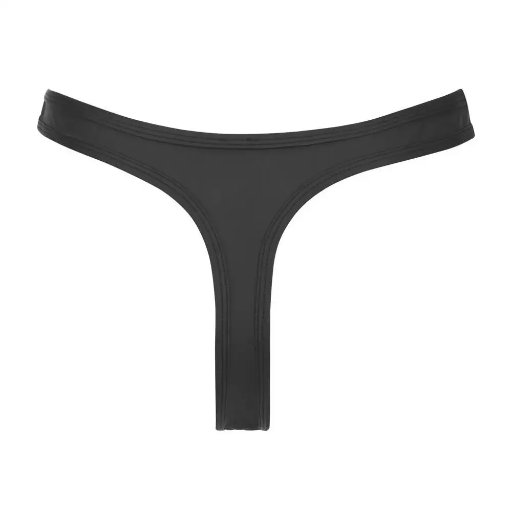 Svenjoyment Stretchy Sexy Black Crotchless G-string for Him