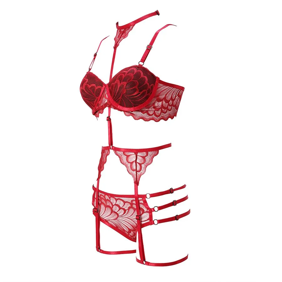 TEEK - Get It Girl Garter Lingerie Set
