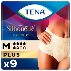 TENA Lady Silhouette Pants Plus Creme Medium x 6 Packs of 9 Incontinence Pants
