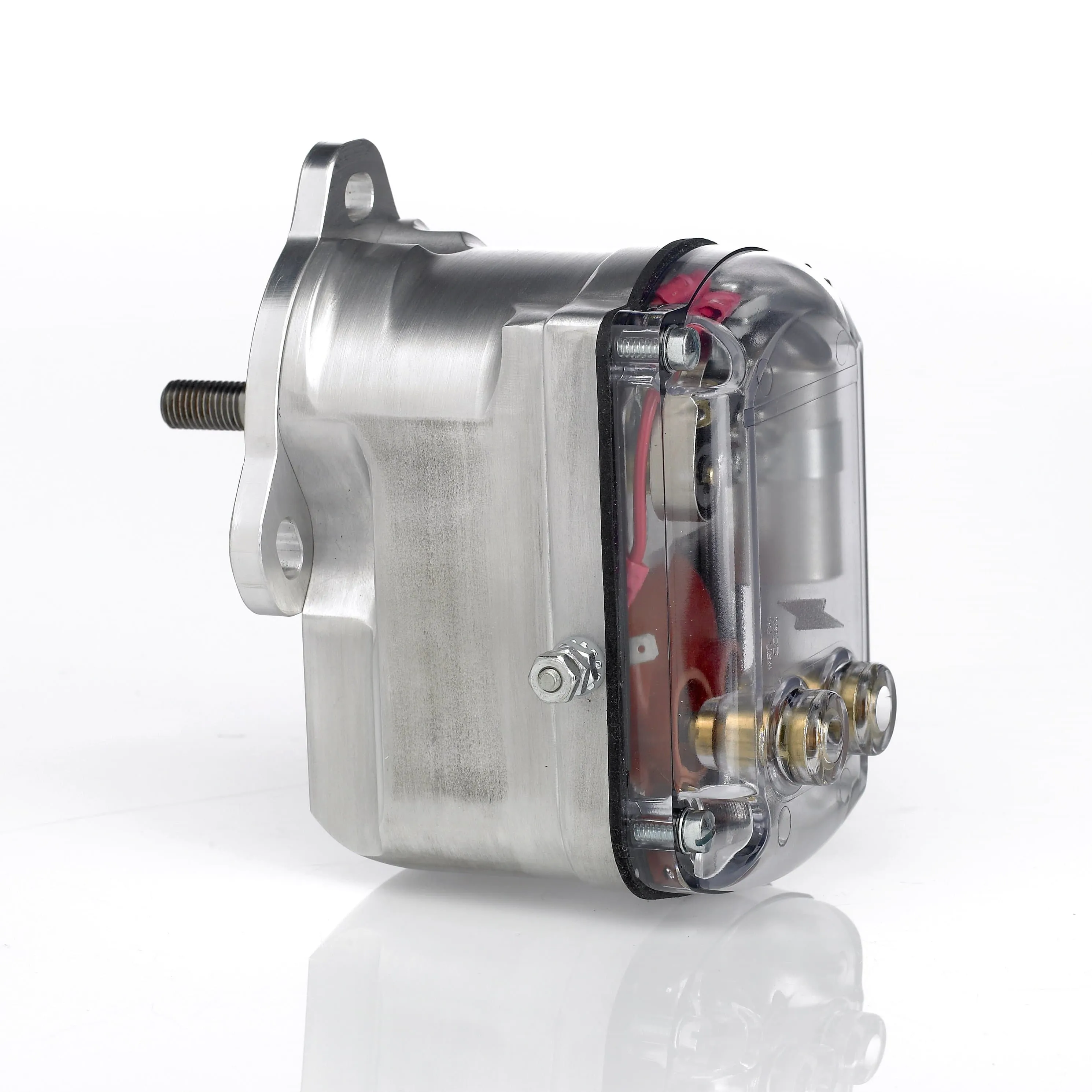 TPL Magento for Pre Unit Triumph Twins - Pre-1963 - Brushed Finish