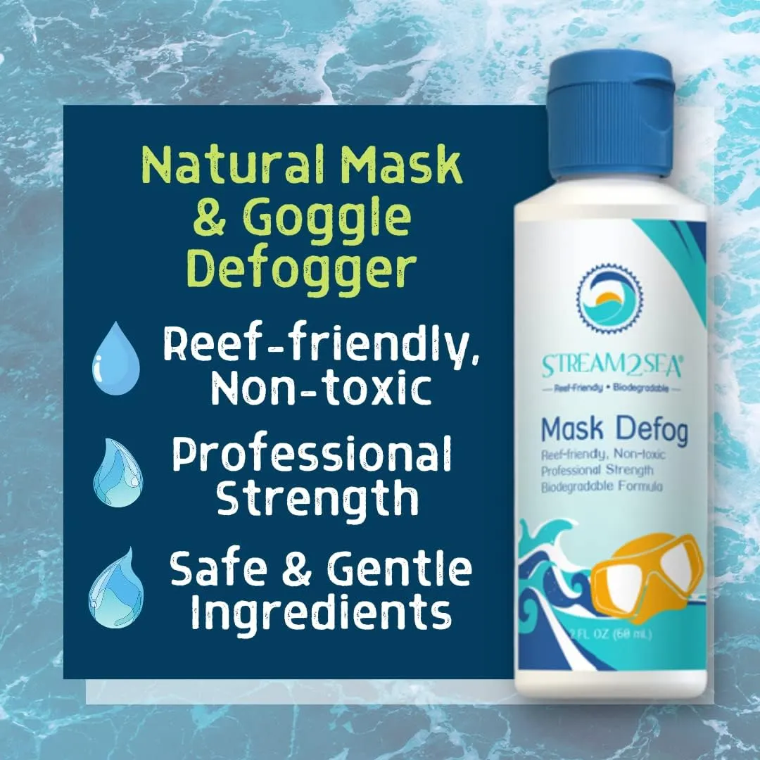 Trident Stream2sea Mask Defog - 2 Ounce Bottle