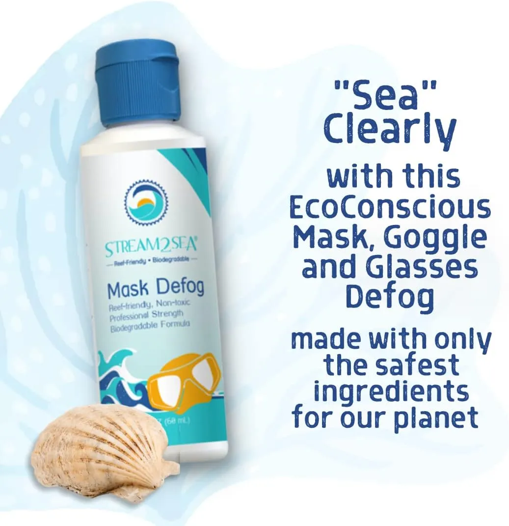 Trident Stream2sea Mask Defog - 2 Ounce Bottle