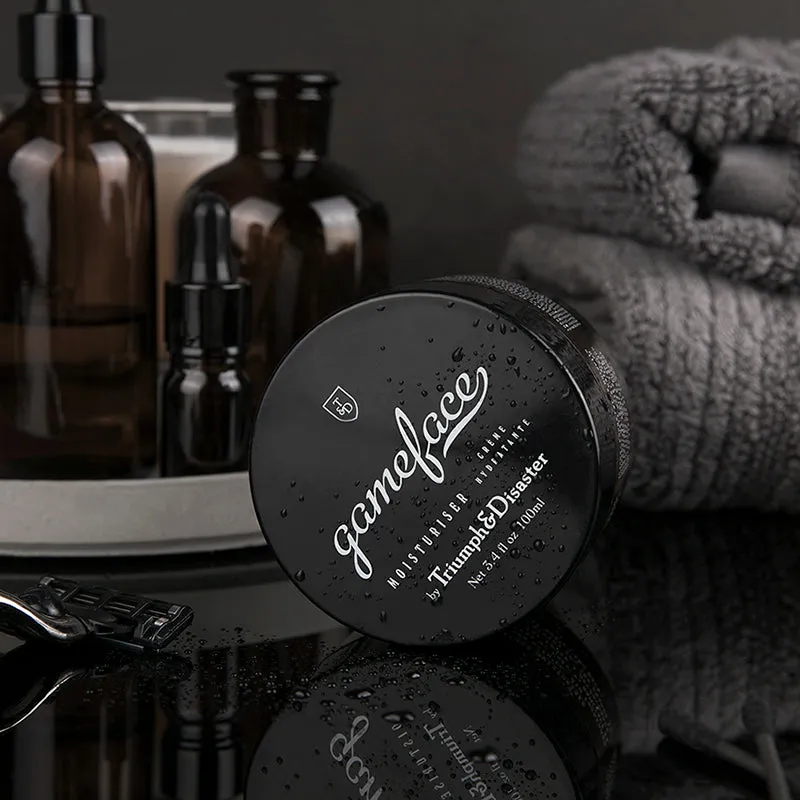 Triumph & Disaster - Face Cleanser, Gameface Moisturiser & Logic Toner Set
