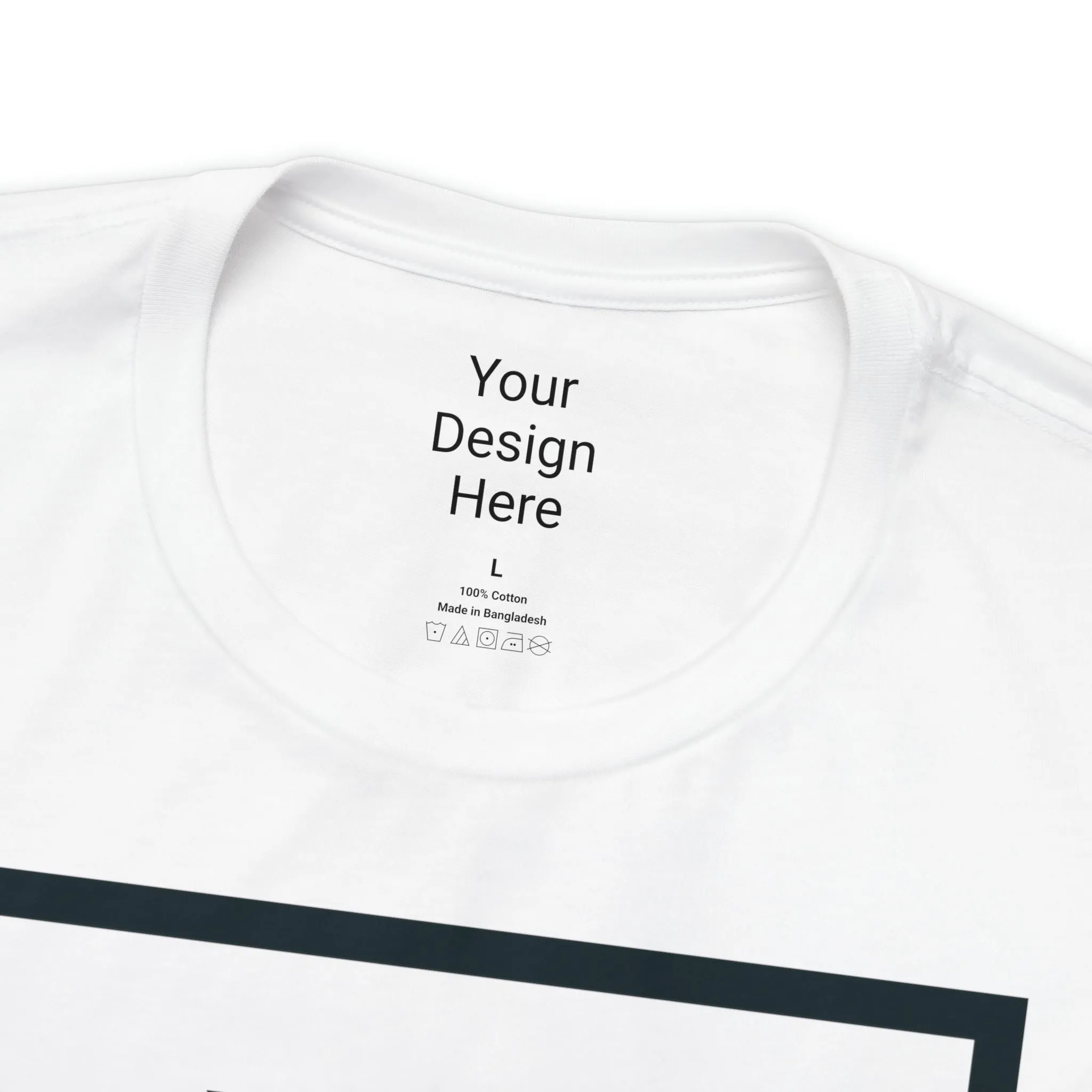 Unisex Personalized Jersey Short Sleeve Tee T-Shirt | Bella Canvas 3001