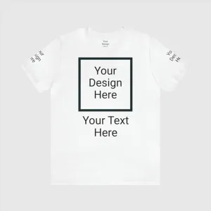 Unisex Personalized Jersey Short Sleeve Tee T-Shirt | Bella Canvas 3001
