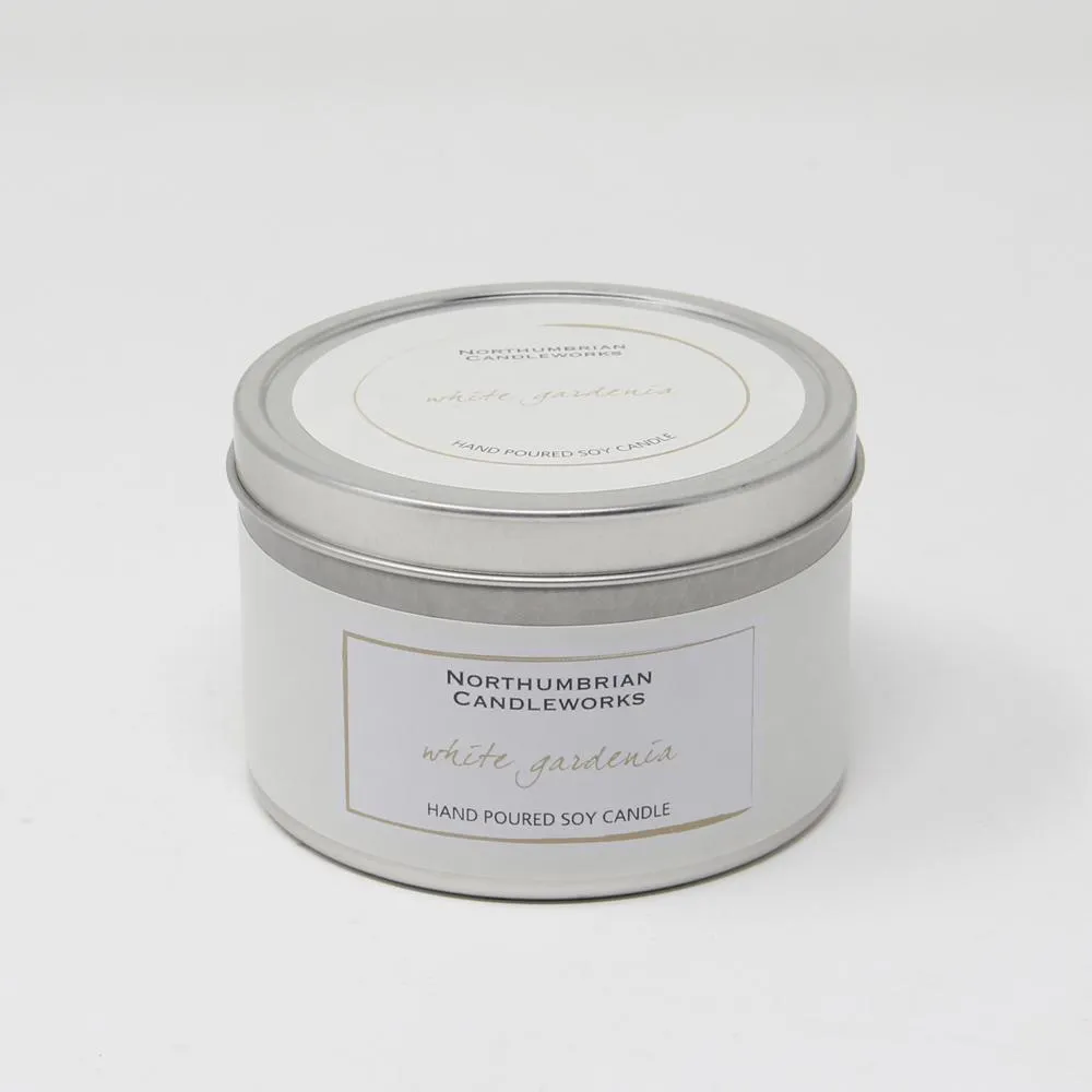 Vegan Soy Wax Candle White Gardenia