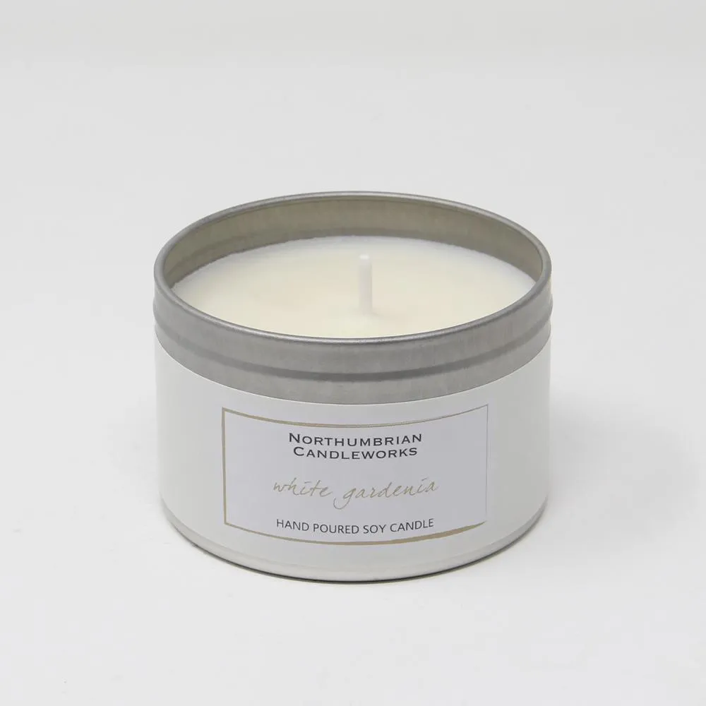 Vegan Soy Wax Candle White Gardenia