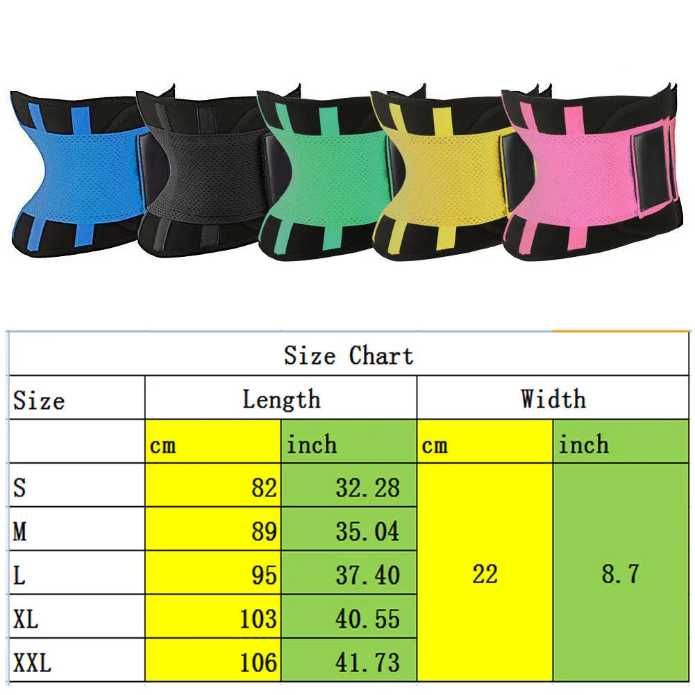 Women Body Shapers Unisex Waist Cincher Trimmer Tummy Slimming Belt Latex Waist Trainer Woman Postpartum Corset Shaper
