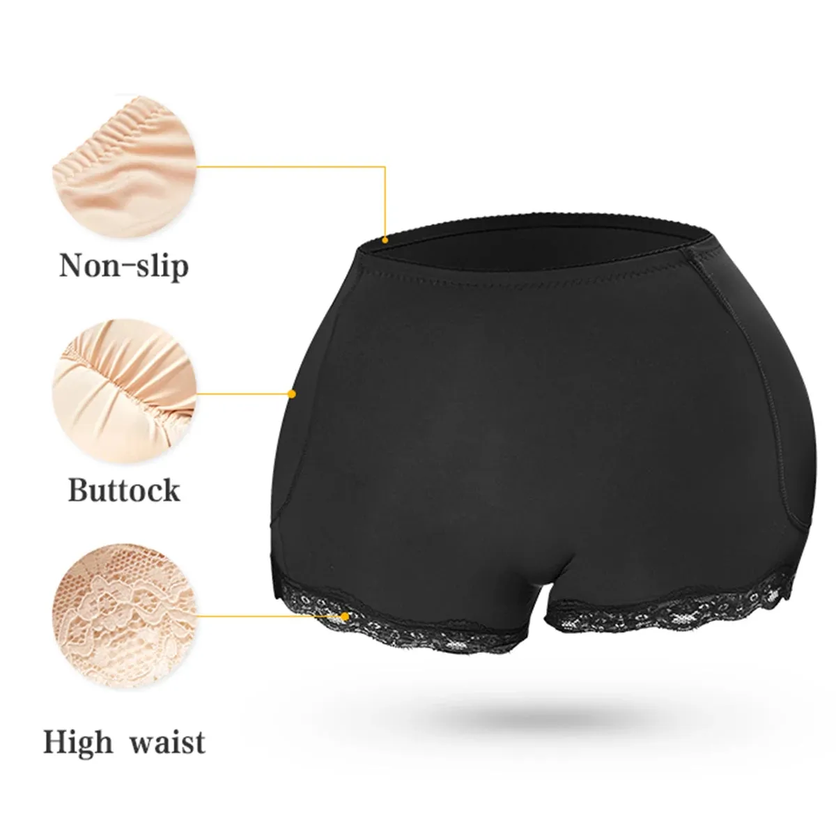 Women's Hip & Butt Enhancer Padded Shapewear - Body Shaping Control Panties
