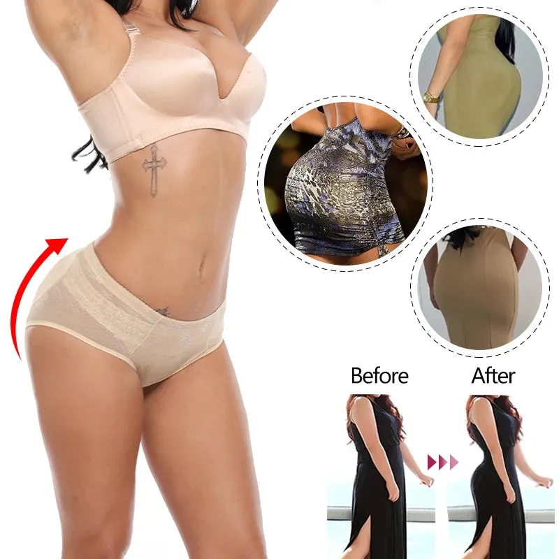 Women's Shaper Butt Padded Panty Booty Lifter Hip Enhancer