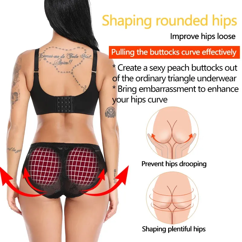 Women's Shaper Butt Padded Panty Booty Lifter Hip Enhancer