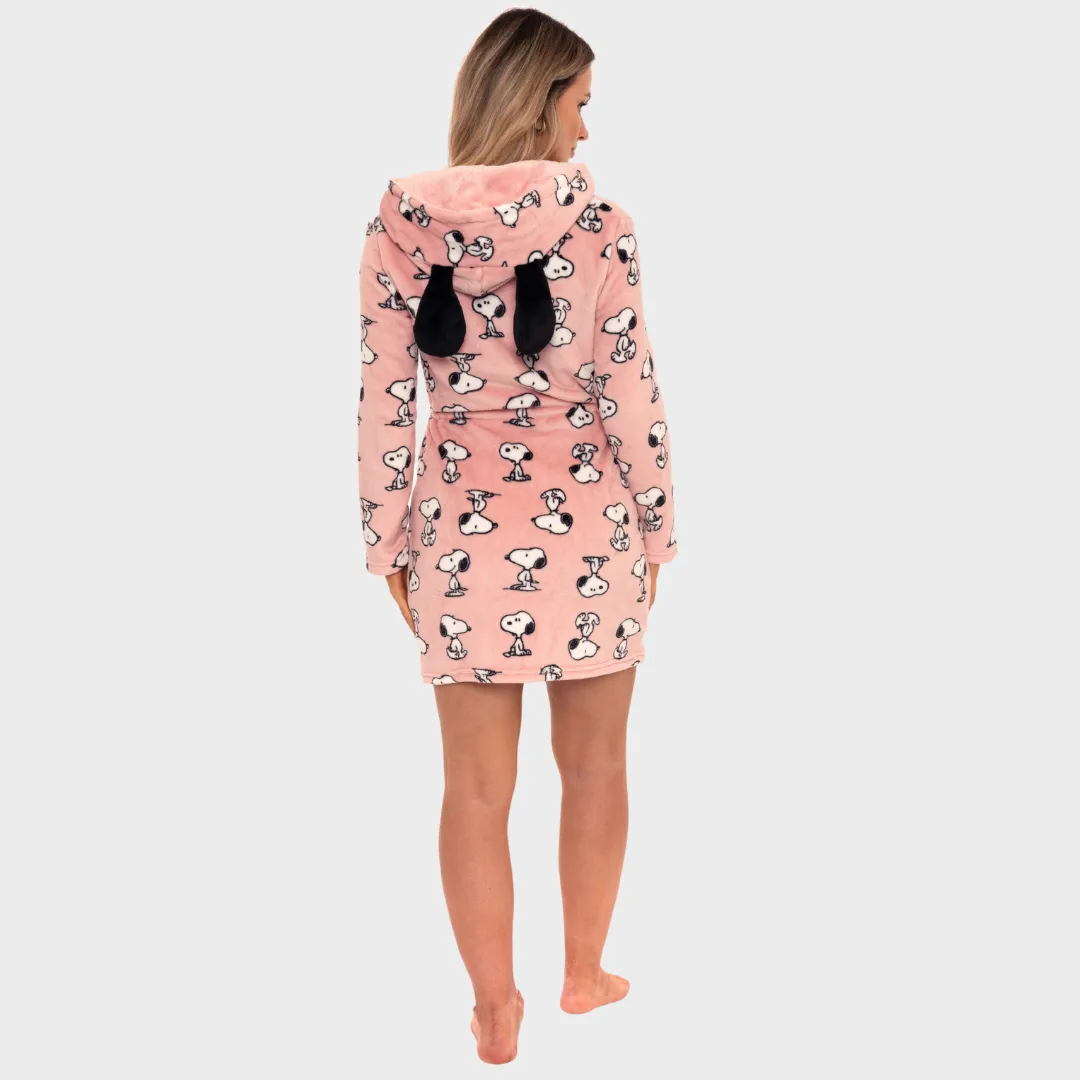 Womens Snoopy Dressing Gown