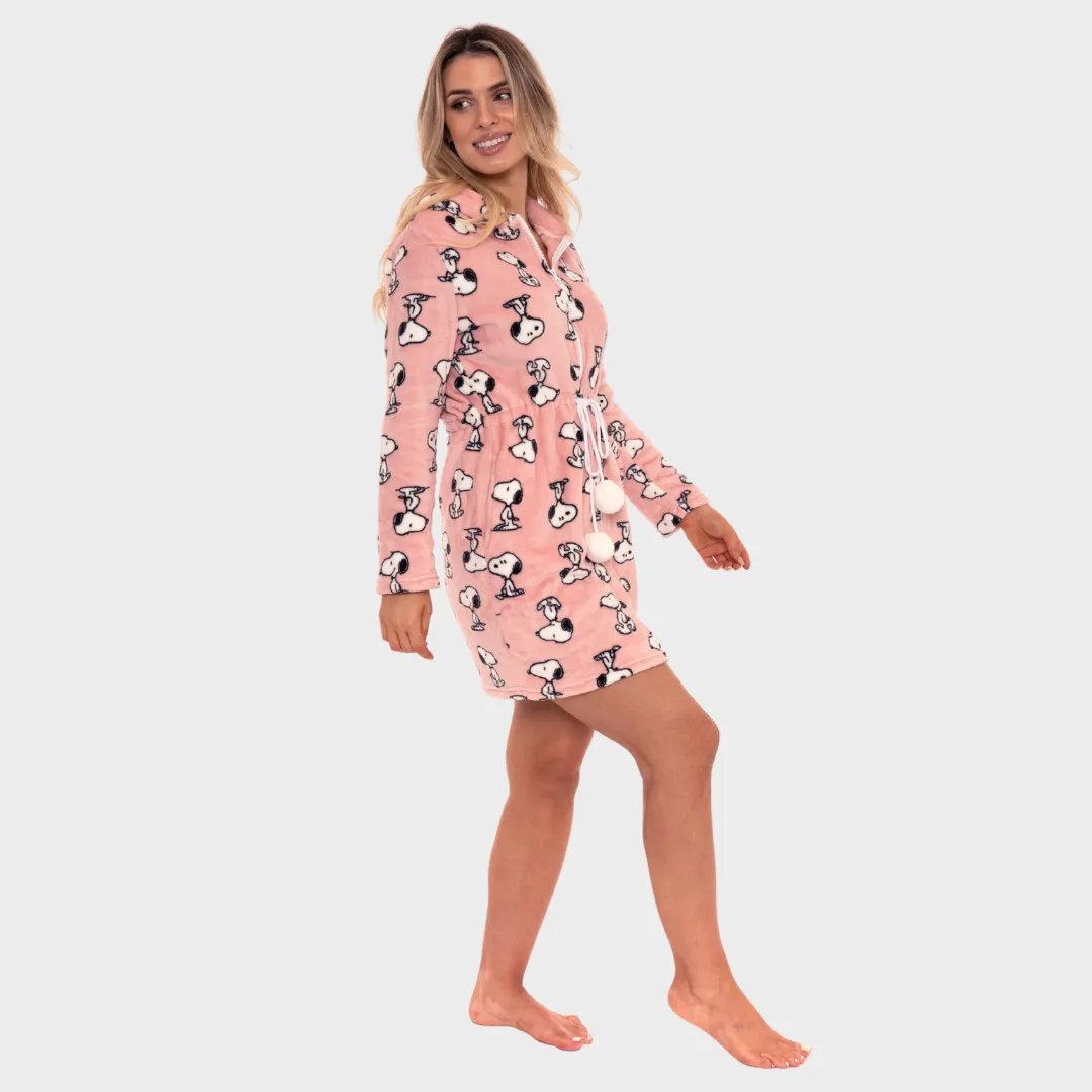 Womens Snoopy Dressing Gown