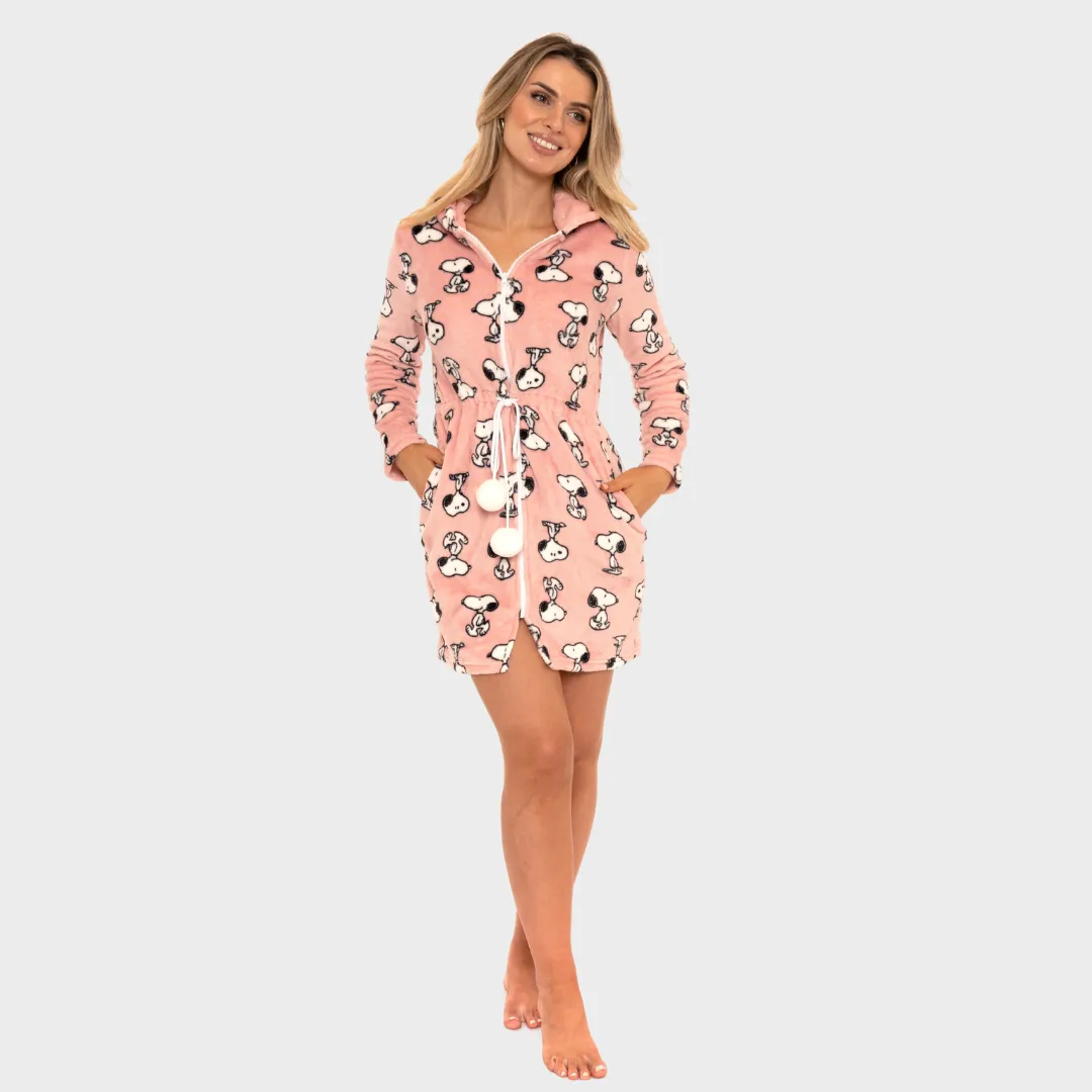 Womens Snoopy Dressing Gown